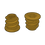 Thumbnail: Brass Spiral Insert, Type-D with Flange, M5, 10mm OAL