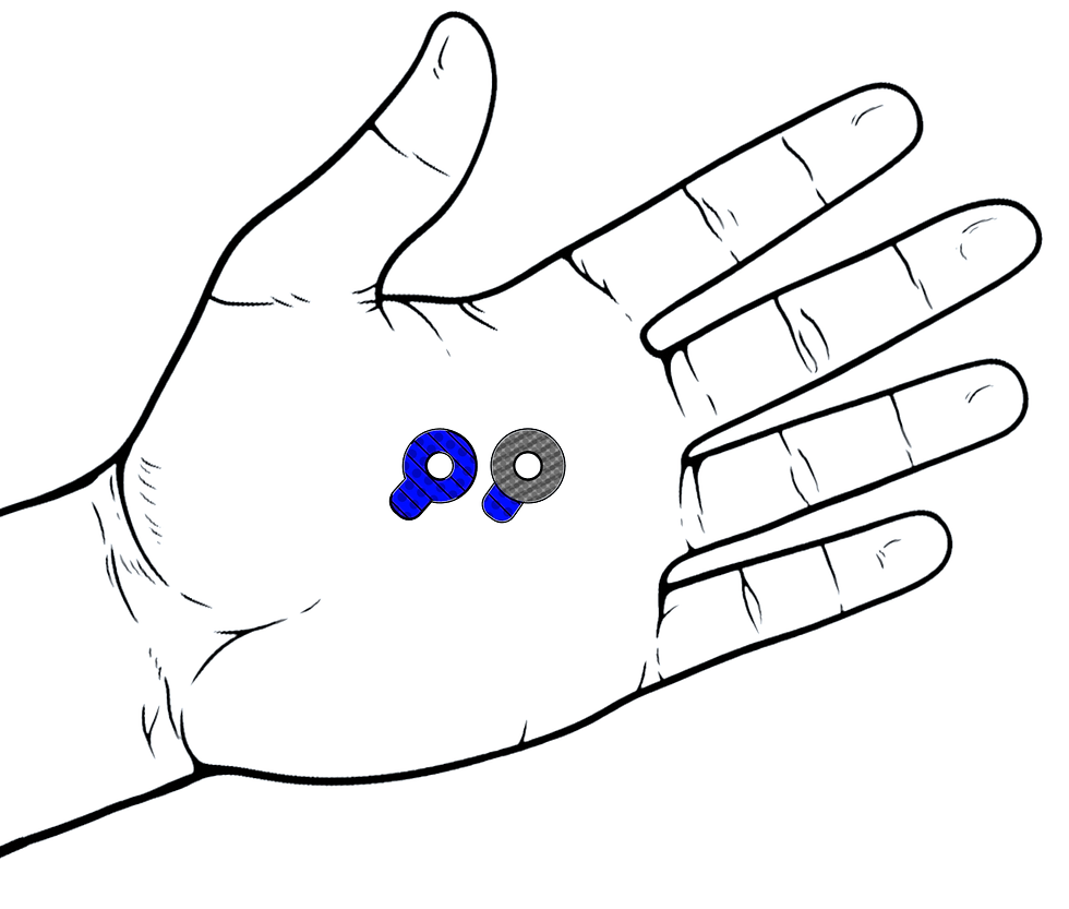 Thumbnail: Stainless Steel, Washer w/ VHB, No. 10