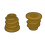 Thumbnail: Brass Spiral Insert, Type-D with Flange, 10-32, 10mm OAL