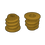 Thumbnail: Brass Spiral Insert, Type-D with Flange, M4, 10mm OAL