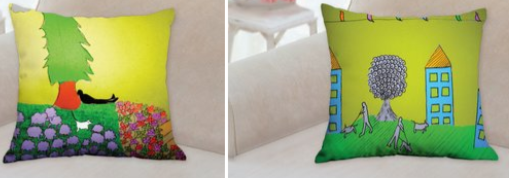 story telling pillow trees