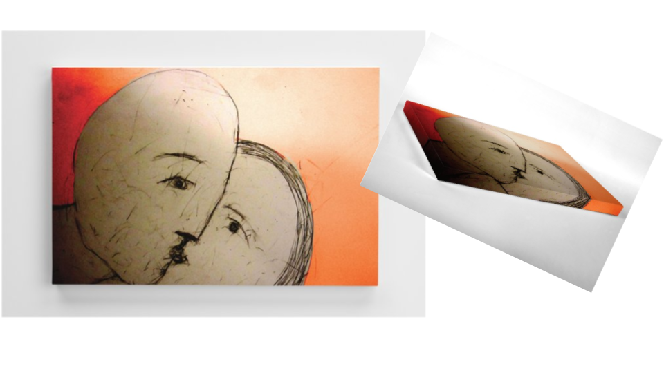 lovers canvas