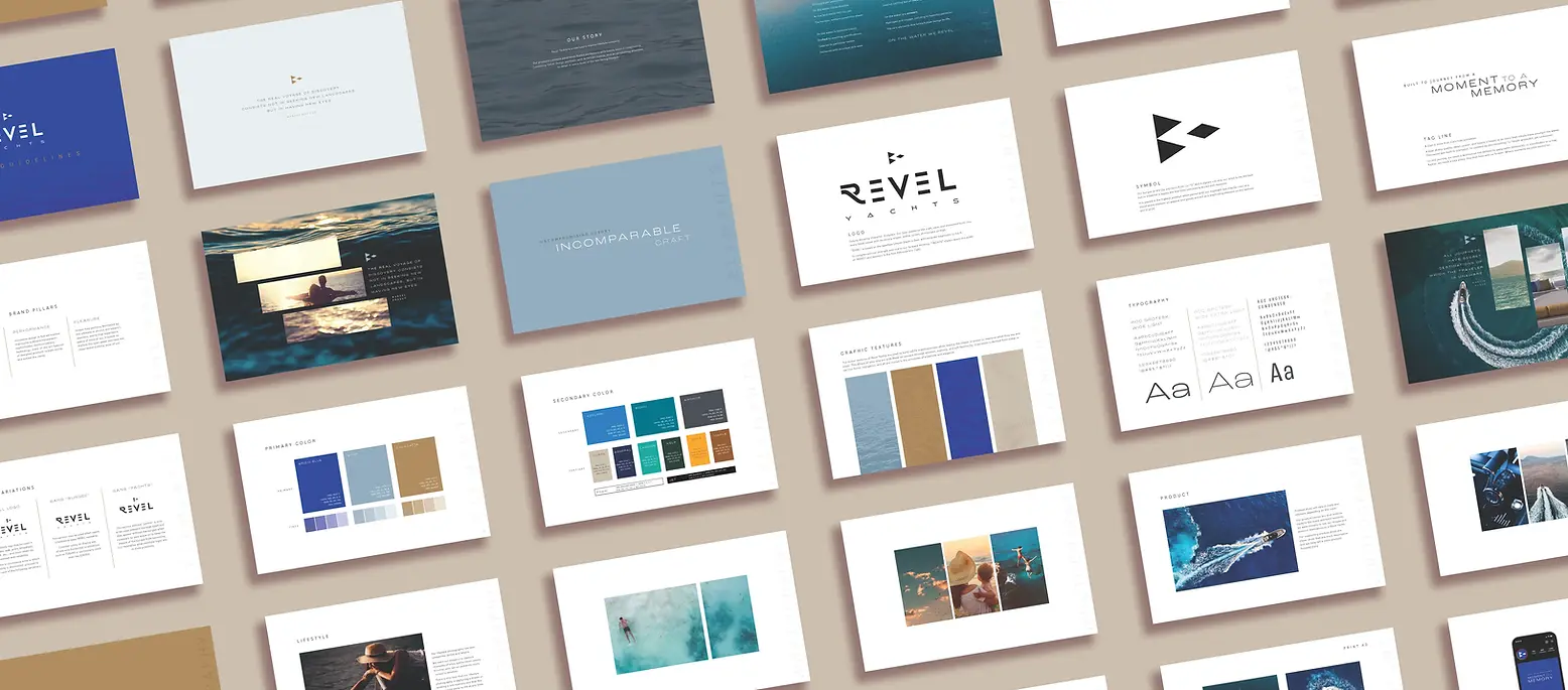 Revel Yachts brand guide