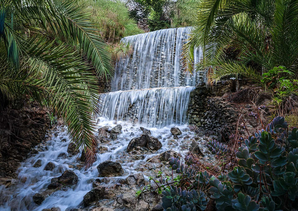 Waterfall Landscape Print Canvas UK