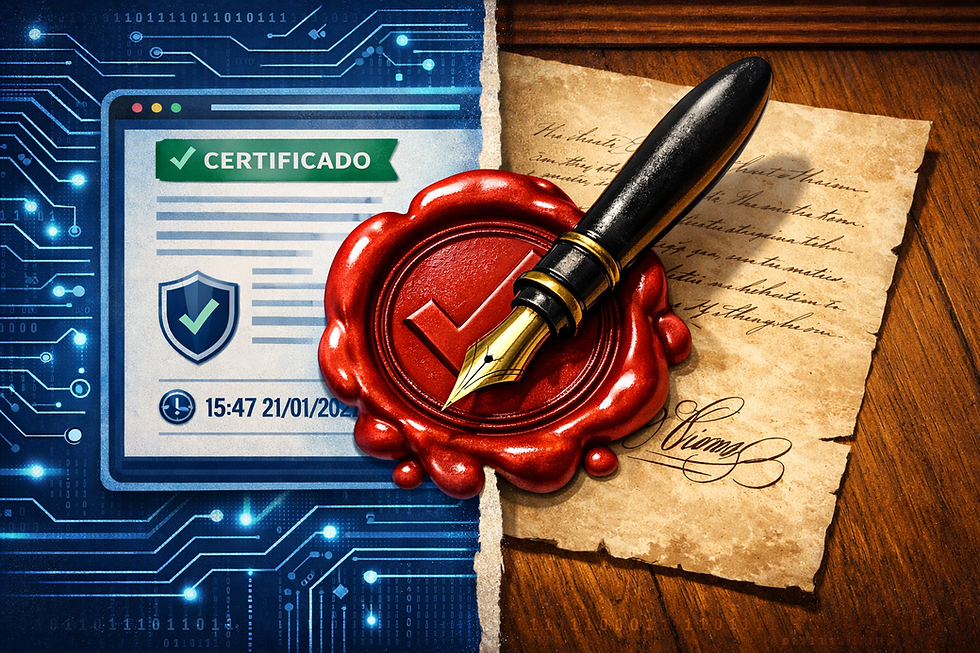 Testimonio notarial digital: cuándo y por qué reforzar una comunicación certificada
