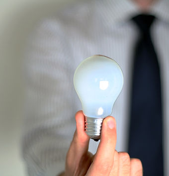 A Light bulb. Alhouse Deaton has bright property marketing idea