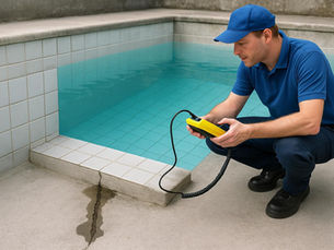 Betonpool/gefliestes Becken (Fugen, Estrich)