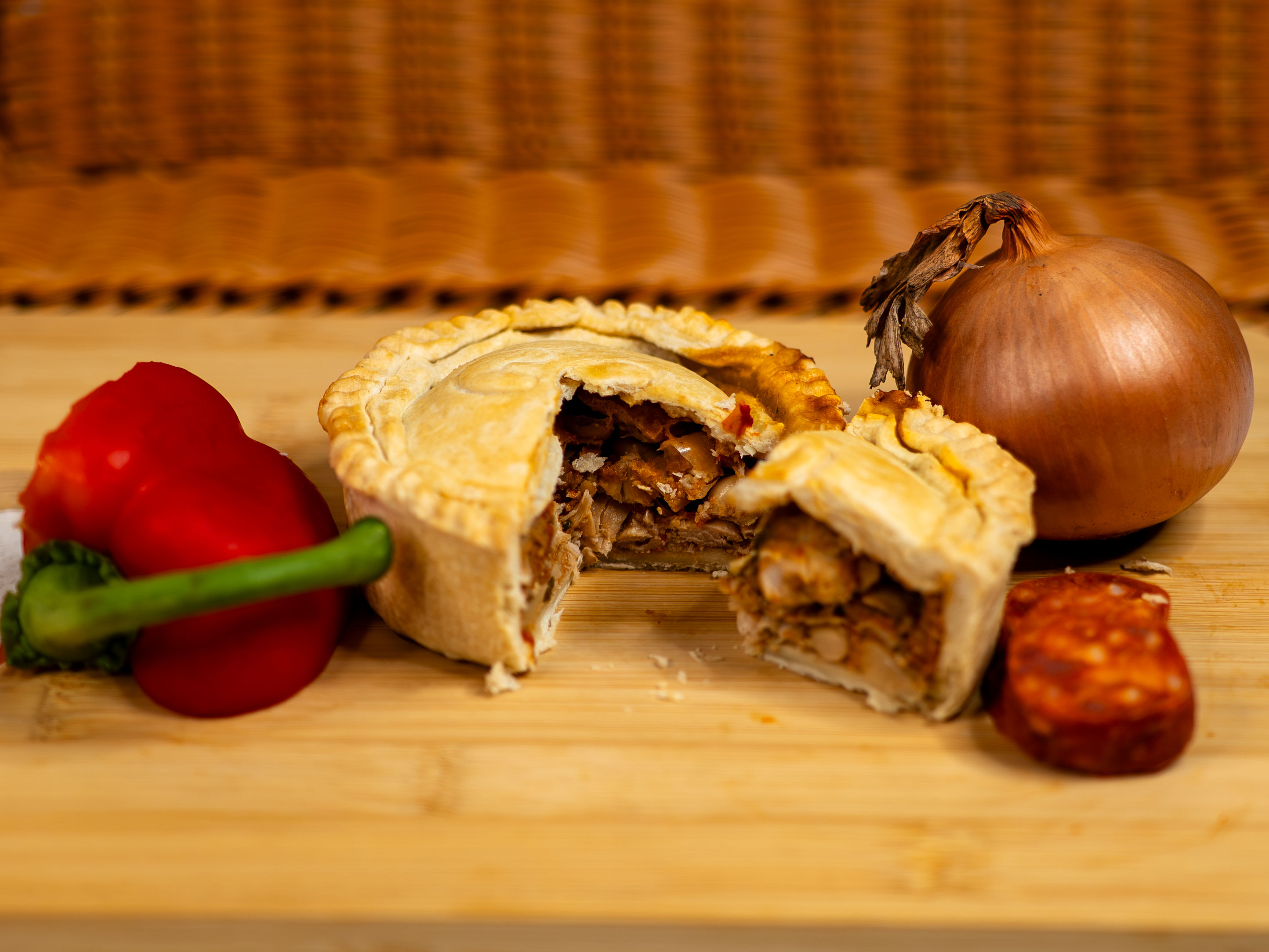 Chicken and Chorizo Pie