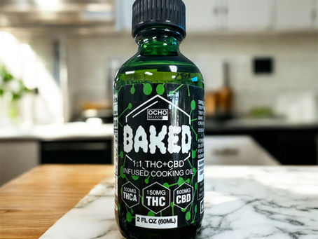 How Our BAKED 1:1 THC + CBD Infused Cooking Oil Works