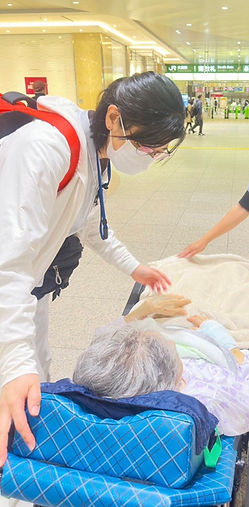 民間救急RUN・新幹線搬送