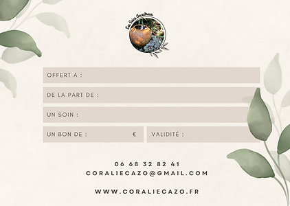 Bon cadeau