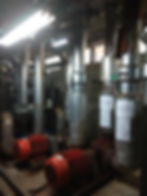 Chilled water pump and piping