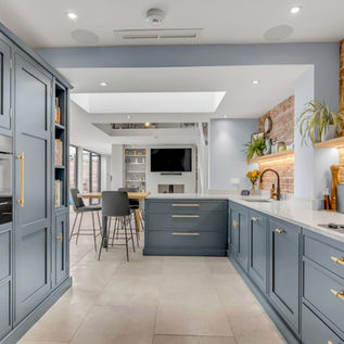 Shaker Kitchen Installation, Truro