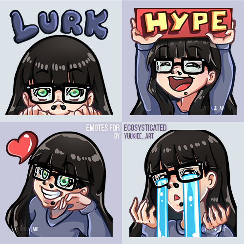 Emotes for ecosysticated