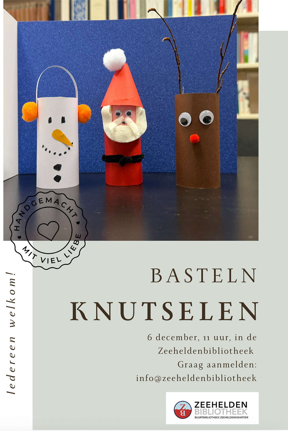 KNUTSELEN 6. december, 11 uur