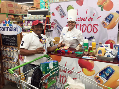 Festival de batidos con Parmalat y Walmart