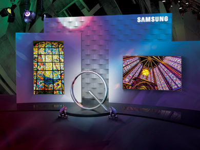 QLED de Samsung se convierte en el primer televisor con "Volumen de color del 100 por ciento&qu