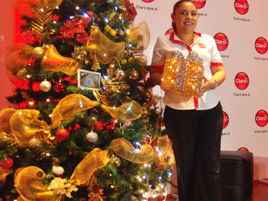 #NavidadClaro, tiempo para regalar sonrisas