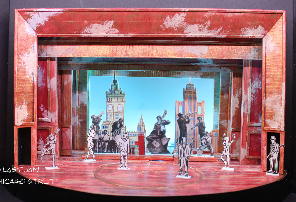 Jelly's Last Jam - Scenic Design - Chicago