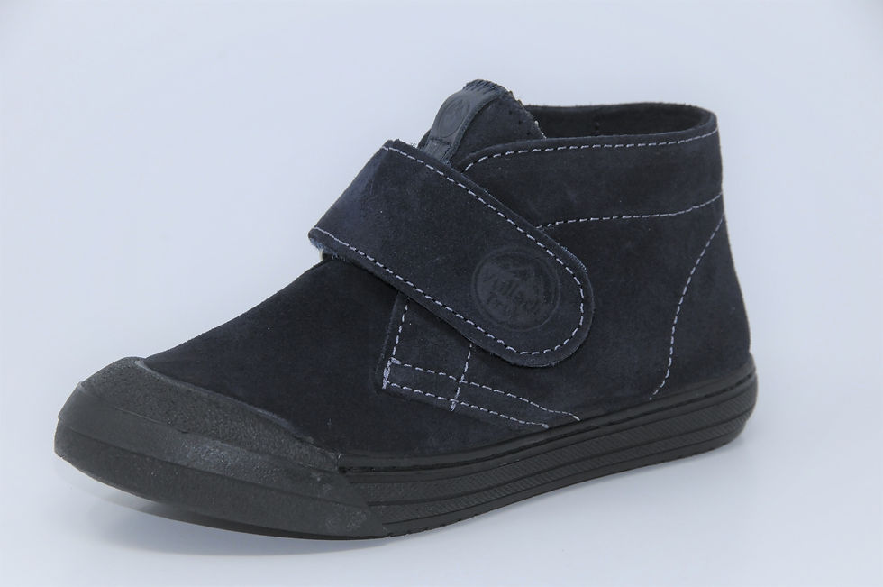 Vulladi Suede Boot Navy (Toddler & Little Boy)