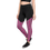 Thumbnail: Ladies Sports Leggings - can you handle print/pink