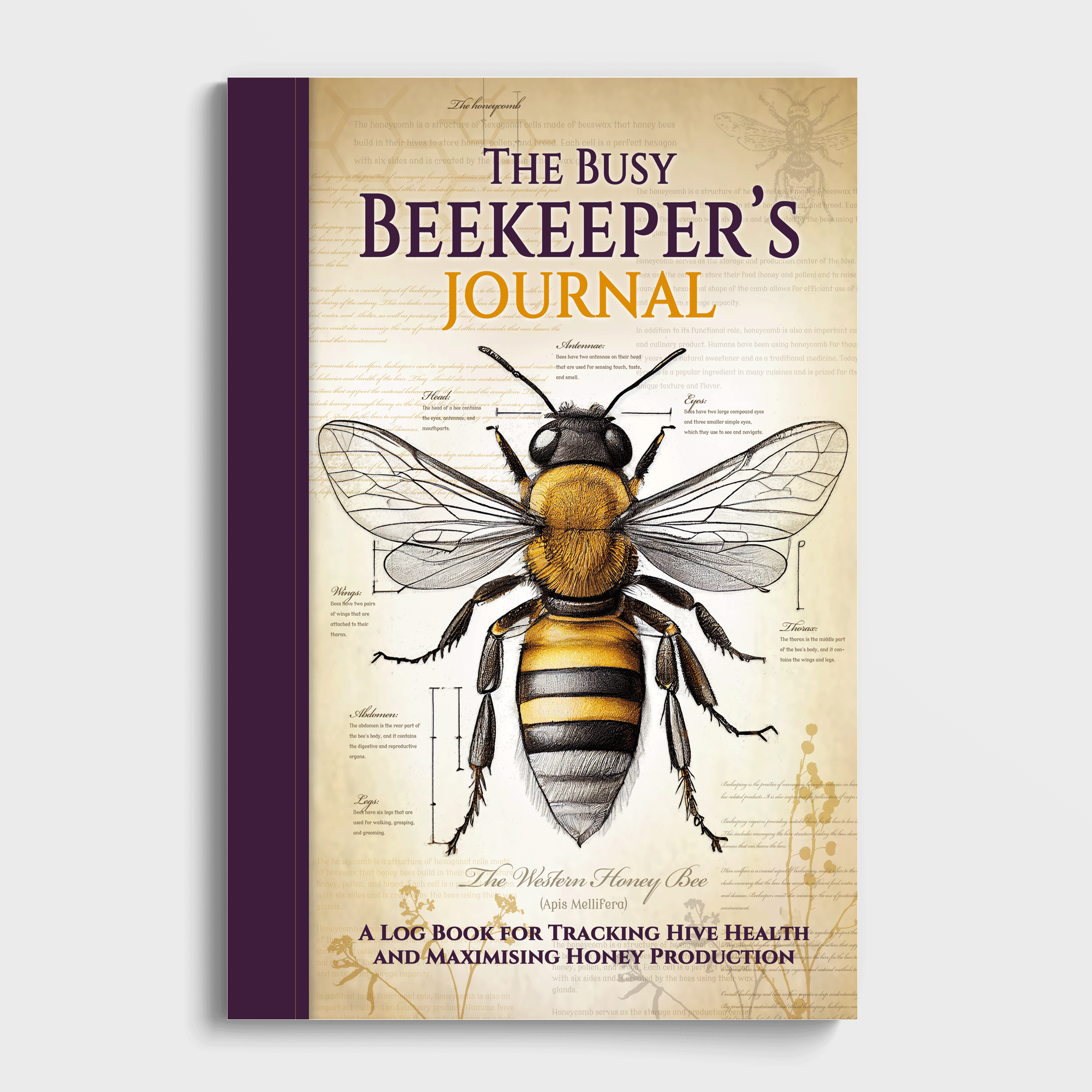 The Busy Beekeeper’s Journal: A Journal for Tracking Hive Health