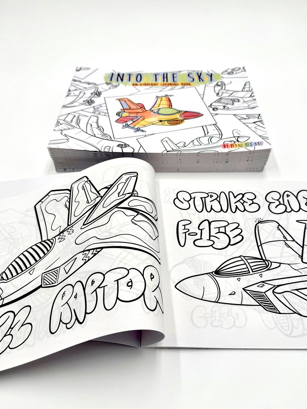 Thumbnail: Into The Sky Coloring Book