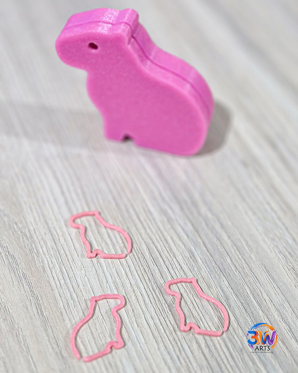Miniatura: Kit Marcadores de Pontos Capivara + Caixinha Organizadora