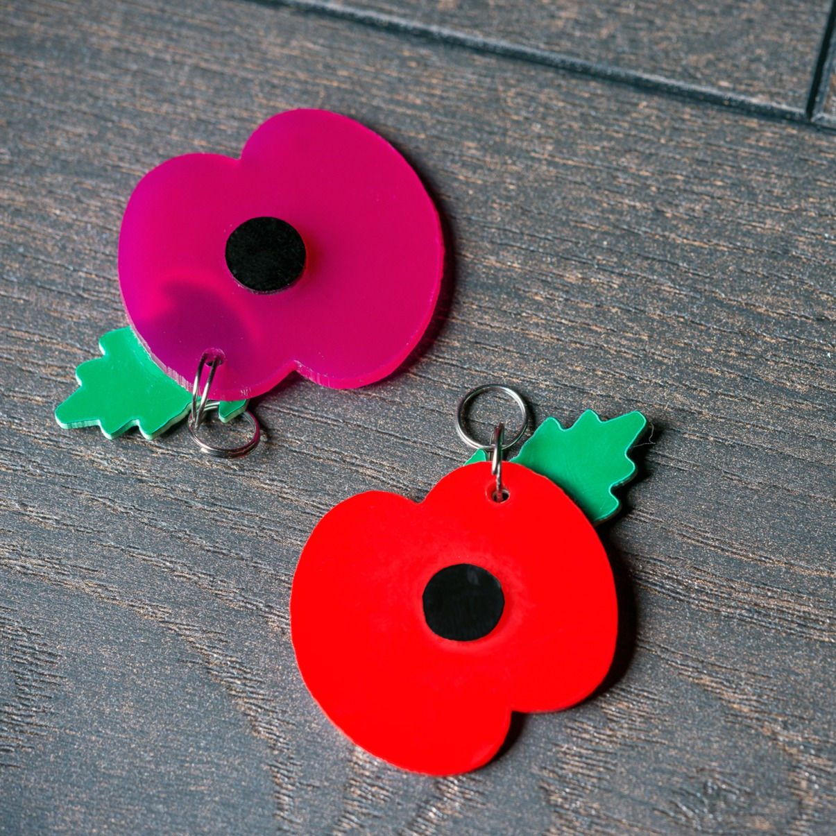 Remembrance charity Poppy Dog Tag