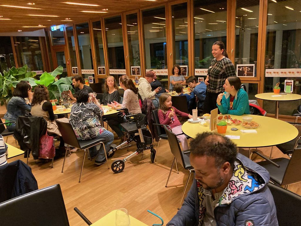 Apéro im Alterszentrum Laubegg für die Eltern