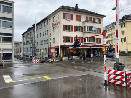 Der heutige Buchmann-Bau an der Uetliberg-Linie der SZU