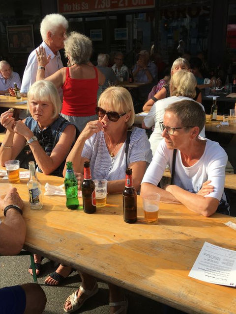 Bekannte Gesichter aus dem Quartier ...