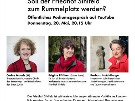 Stadtrat öffnet Friedhof Sihlfeld als Freizeitpark