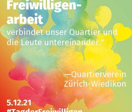Zum Tag der Freiwilligen am 5. Dezember 2021