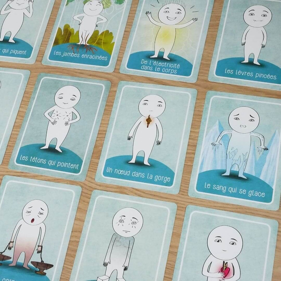 Miniature : Des cartes du jeu L'univers des sensations