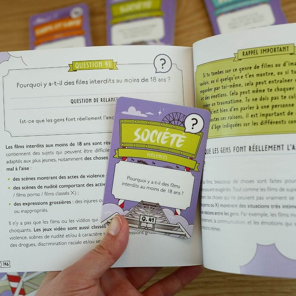 Miniature : La notice du jeu Love, Safe & Fun