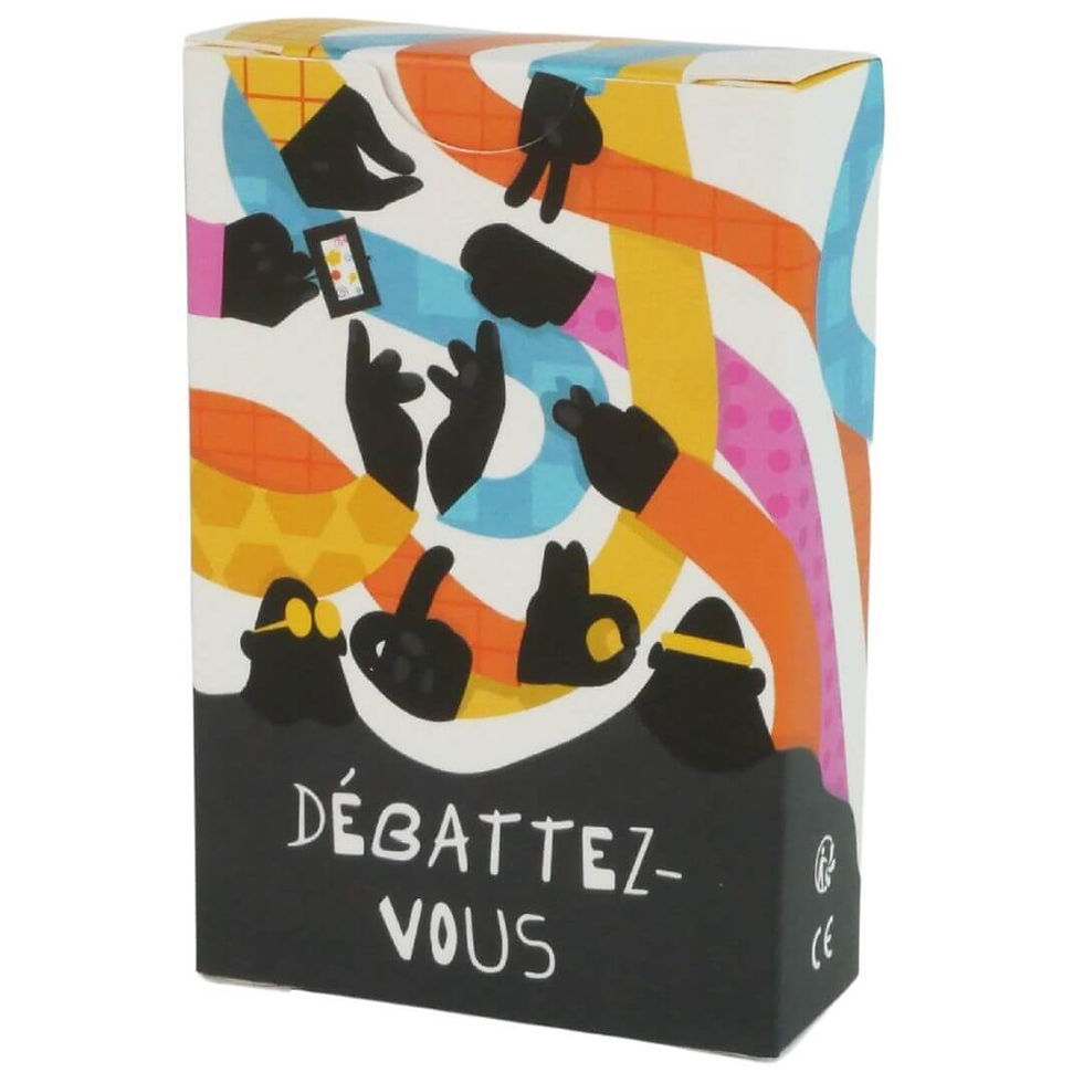 La boite du jeu Débattez-vous