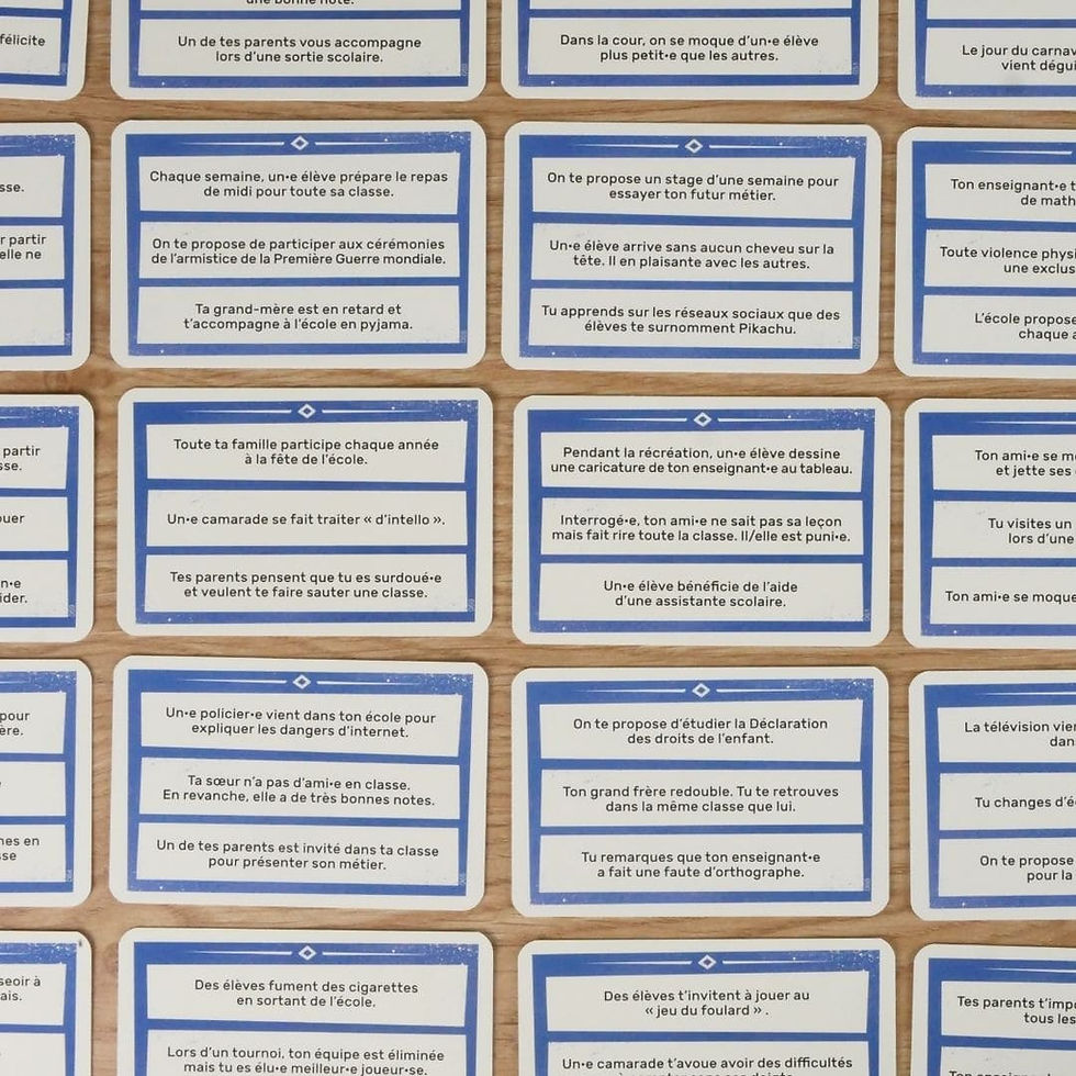 Miniature : Des cartes du jeu Feelings