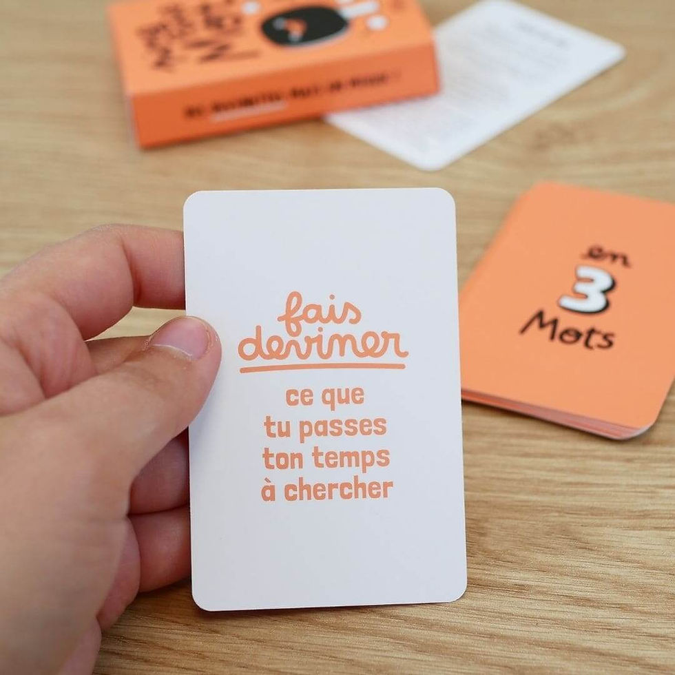 Miniature : Une carte du jeu Ping pong mot