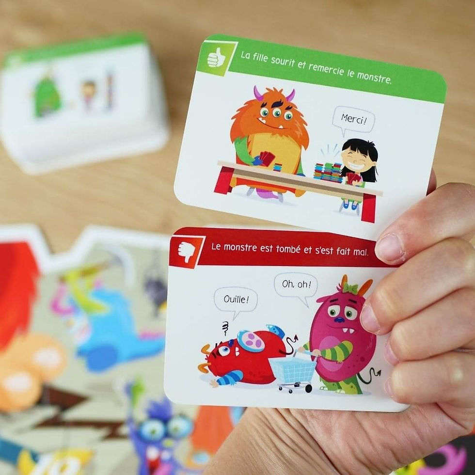 Miniature : Le jeu L'école des monstres en situation