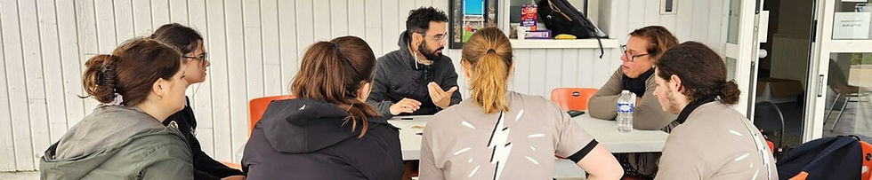 Une séance sensibilisation collective avec des jeux