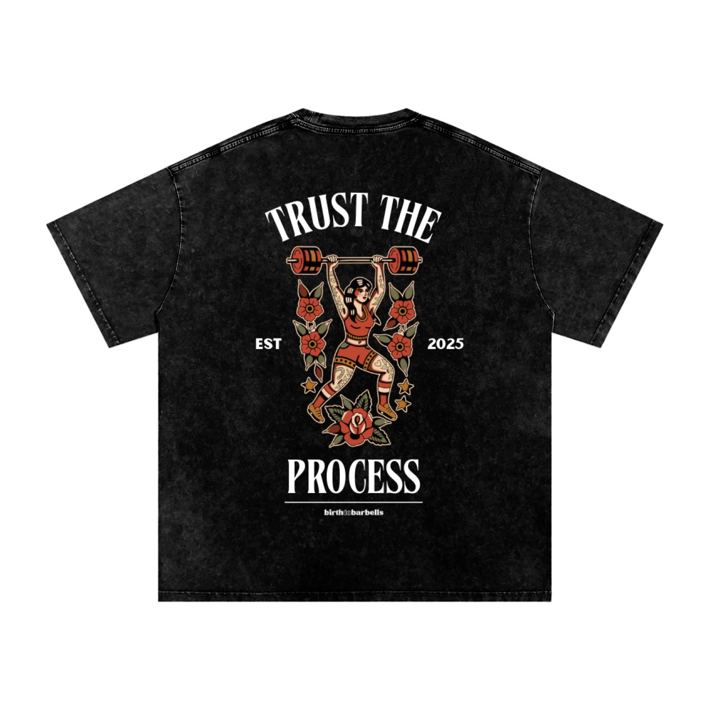 TRUST THE PROCESS Snow Wash Tee