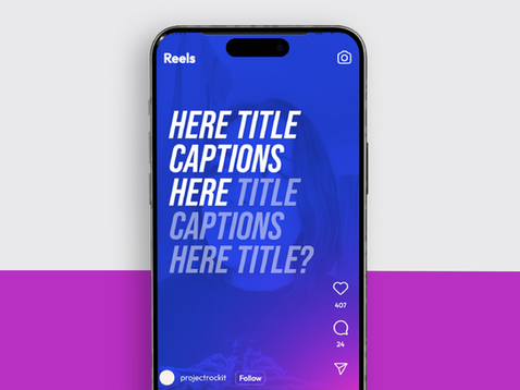 Project Rockit - Reel Template Design