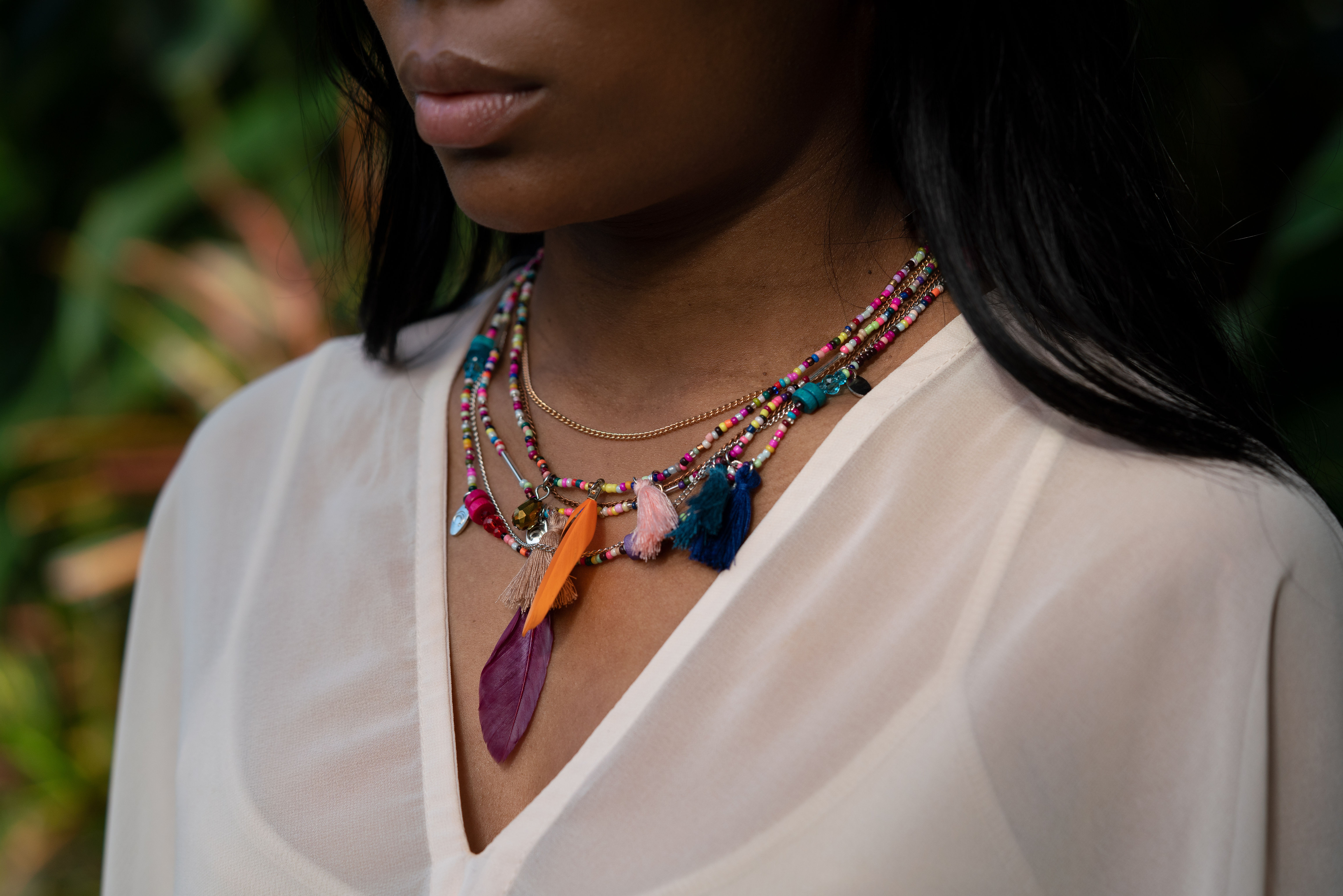 Colibri Necklace Colored