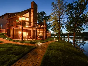 Chalets On Table Rock Lake Branson Resort 2018 Rates Five Bedroom Luxury Lakefront Chalets Base Rate Is 10 Guests Max 14