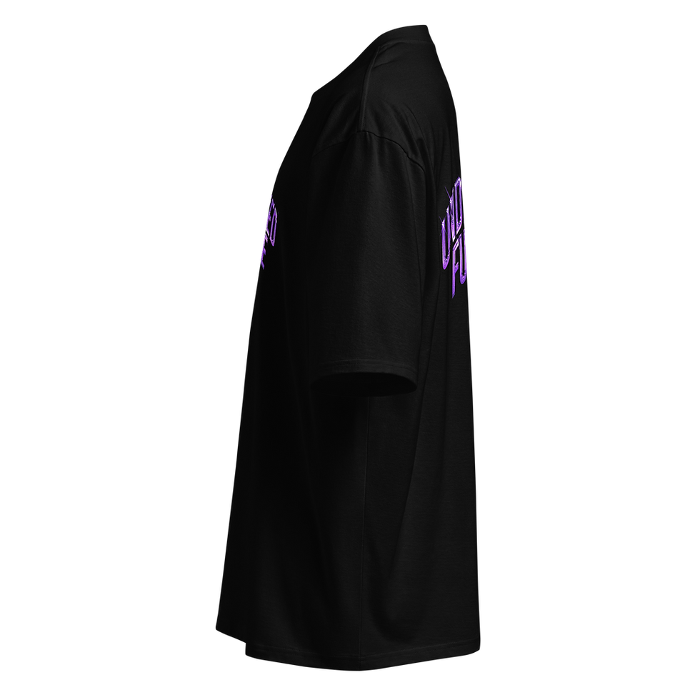 Thumbnail: PURPLE UF LOGO OVERSIZED SHIRT 