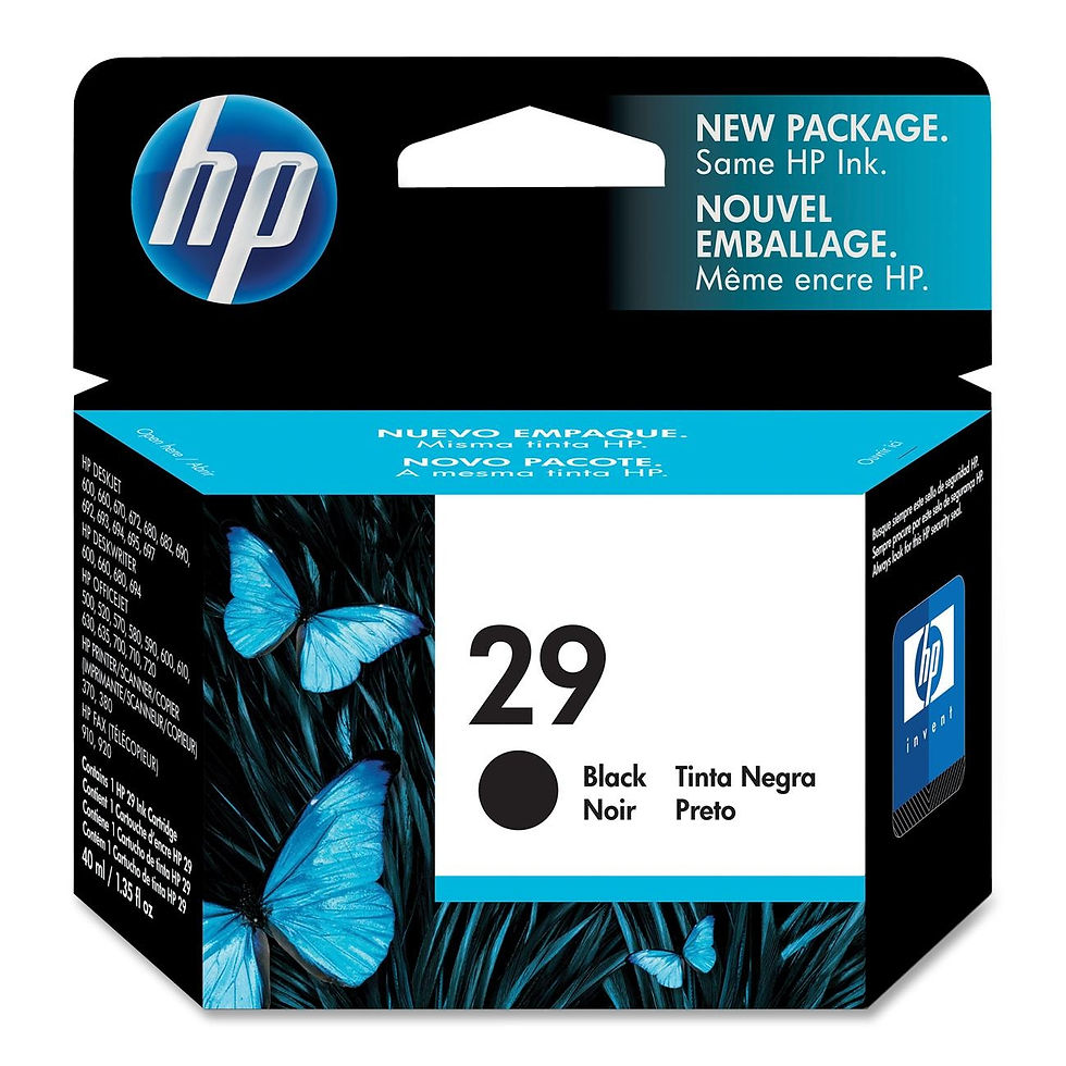 HP 51629A 29 Cartucho Negro
