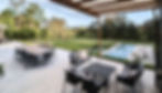 Terrace countryside views at Hillgate, Berry holiday rental property