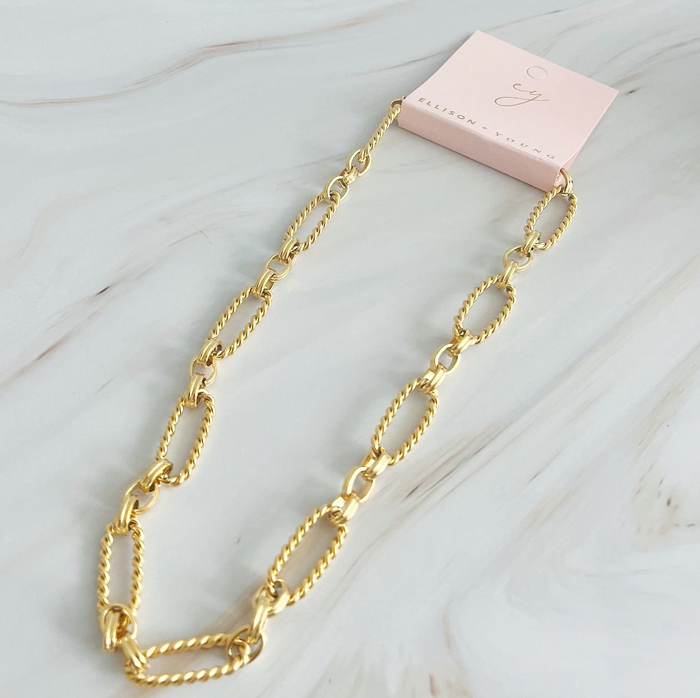 Thumbnail: Alternatively Linked Cabled Necklace