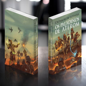 Simulação 3d COLORIDA do volume 2: Crônicas de Luthera - Os Paladinos de Aterom